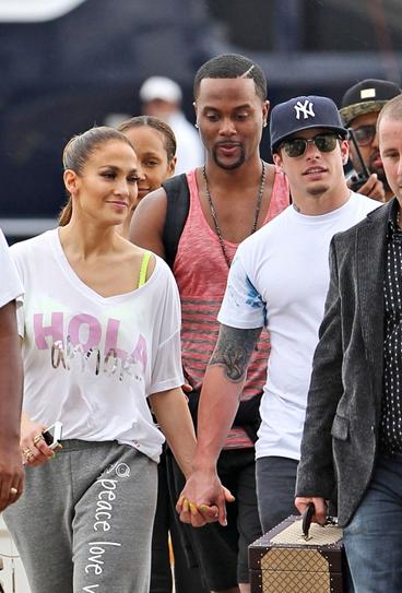 Jennifer Lopez & Casper Smart