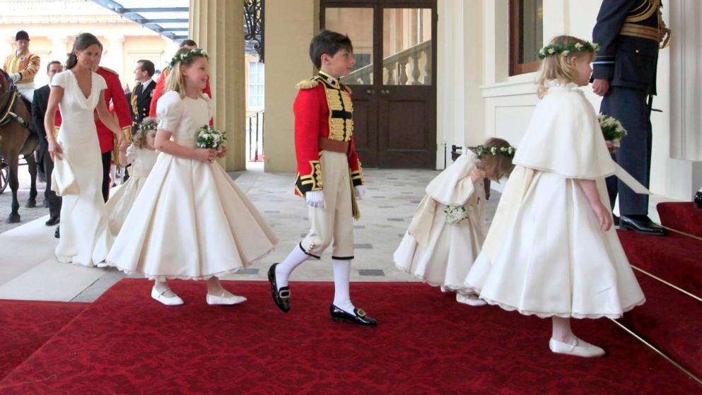 Princai ir princesės per Kate ir William vestuves 2011 m.