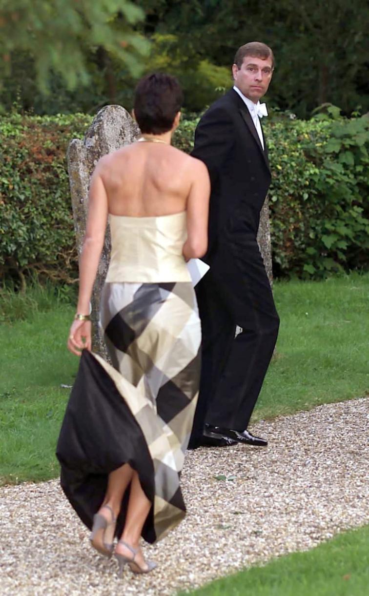 Princas Andrew & Ghislaine Maxwell