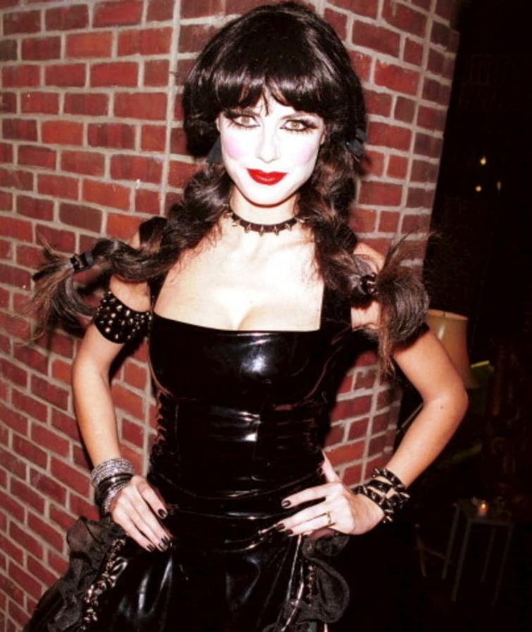 Heidi Klum Helovyno vakarėlyje 2000 m. Niujorke