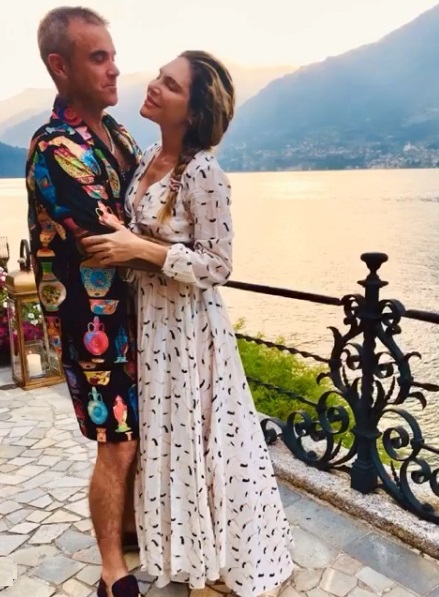 Robbie Williams & Ayda Field