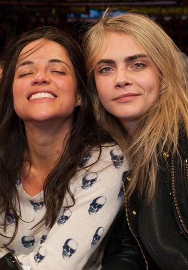 Michelle Rodriguez & Cara Delevingne