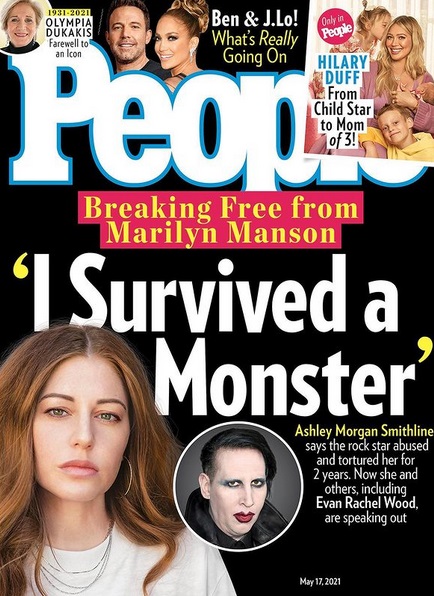 Ashley Morgan Smithline / Marilyn Manson @ "People"